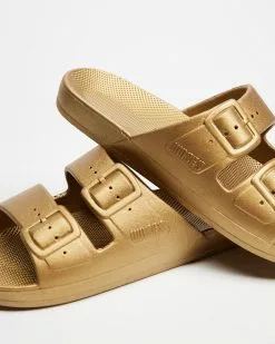 Freedom Moses Slides - Unisex Goldie -Sandals Sales Shop http3A2F2Fstatic.theiconic.com .au2Fp2Ffreedom moses 4573 7094411 4
