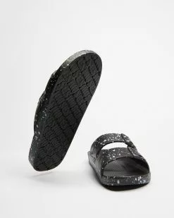 Freedom Moses Slides - Unisex Black Splatter -Sandals Sales Shop http3A2F2Fstatic.theiconic.com .au2Fp2Ffreedom moses 4657 5194411 3