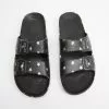 Freedom Moses Slides - Unisex Silver Stars