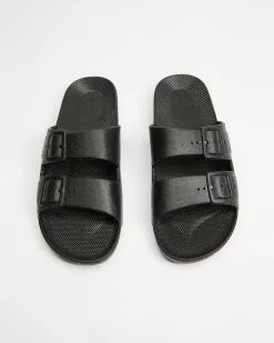 Freedom Moses Slides - Unisex Black