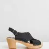 Funkis 950 Eva High Clogs Black Nubuck
