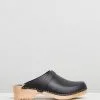 Funkis 63 Classic Clogs Black Veggie