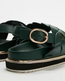 Ginger & Smart Protagonist Sandals Evergreen -Sandals Sales Shop http3A2F2Fstatic.theiconic.com .au2Fp2Fginger smart 1015 1246031 3