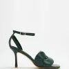 Ginger & Smart Embrace High Heel Sandals Evergreen