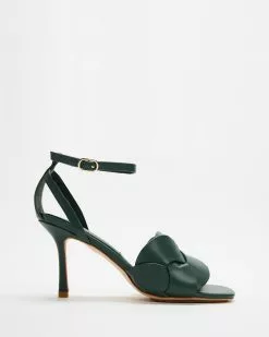 Ginger & Smart Embrace High Heel Sandals Evergreen