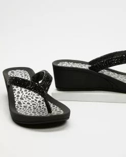 Holster Evita Wedges Black -Sandals Sales Shop http3A2F2Fstatic.theiconic.com .au2Fp2Fholster 0194 3445731 3