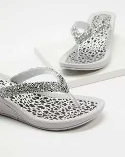 Holster Evita Wedges Silver -Sandals Sales Shop http3A2F2Fstatic.theiconic.com .au2Fp2Fholster 0203 6445731 3