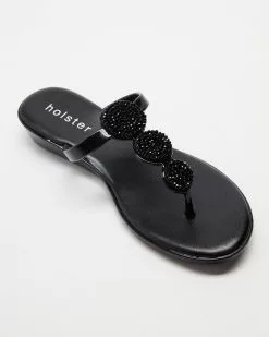 Holster Victoria Wedges Black