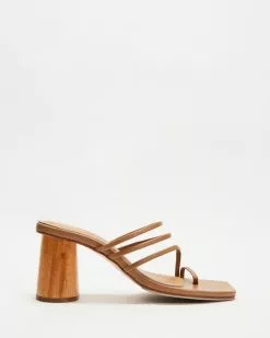 JAMES | SMITH Taormina Toe Strap Sandals Island Tan