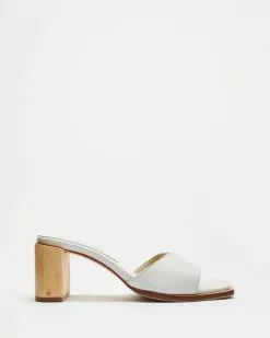 JAMES | SMITH Bellagio Sandals White