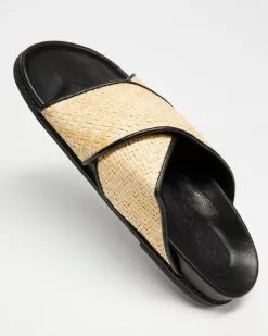 JAMES | SMITH La Sponda Slides Woven Two Tone -Sandals Sales Shop http3A2F2Fstatic.theiconic.com .au2Fp2Fjames smith 1240 4822511 3