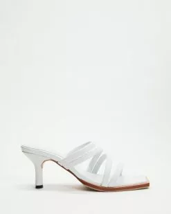 JAMES | SMITH Sienna Sandals White