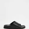 JAMES | SMITH La Sponda Slides Black