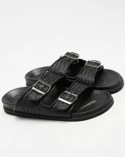 JAMES | SMITH Sardinia Slides Black Woven -Sandals Sales Shop http3A2F2Fstatic.theiconic.com .au2Fp2Fjames smith 7328 0337621 3