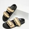 JAMES | SMITH Izano Slides Woven Two-Tone