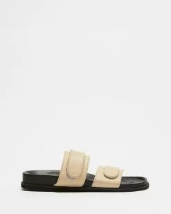 JAMES | SMITH Izano Slides Nude & Black -Sandals Sales Shop http3A2F2Fstatic.theiconic.com .au2Fp2Fjames smith 8352 9258611 2