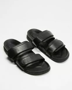 JAMES | SMITH Izano Slides Black
