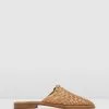 Jo Mercer Weaver Casual Flats Tan Leather