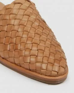 Jo Mercer Weaver Casual Flats Tan Leather -Sandals Sales Shop http3A2F2Fstatic.theiconic.com .au2Fp2Fjo mercer 5257 8335801 4
