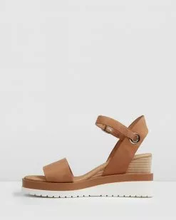 Jo Mercer Kenzie Mid Heel Wedge Tan Leather -Sandals Sales Shop http3A2F2Fstatic.theiconic.com .au2Fp2Fjo mercer 6355 790659 3