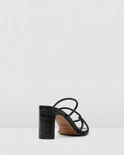 Jo Mercer Novi Mid Heel Sandals BLACK LEATHER -Sandals Sales Shop http3A2F2Fstatic.theiconic.com .au2Fp2Fjo mercer 6657 6339641 3