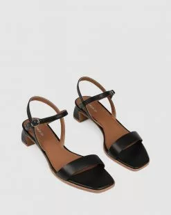 Jo Mercer Reina Low Heel Sandals BLACK LEATHER -Sandals Sales Shop http3A2F2Fstatic.theiconic.com .au2Fp2Fjo mercer 9124 2621251 5