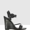 LAUREN MARINIS Annie Black Croc