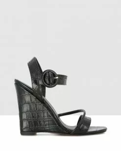 LAUREN MARINIS Annie Black Croc