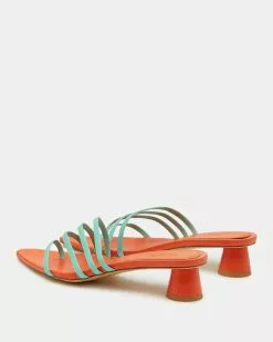 The French Martini - LMS X Nadia Fairfax Collaboration Orange & Blue -Sandals Sales Shop http3A2F2Fstatic.theiconic.com .au2Fp2Flms 3978 7460441 3