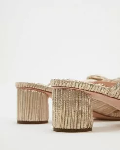 Loeffler Randall Dahlia Pleated Bow Heels Platinum -Sandals Sales Shop http3A2F2Fstatic.theiconic.com .au2Fp2Floeffler randall 7330 8603531 3