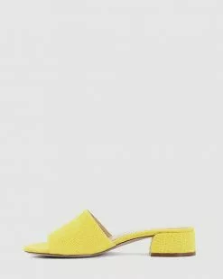 Los Cabos Zayne Yellow Textile -Sandals Sales Shop http3A2F2Fstatic.theiconic.com .au2Fp2Flos cabos 0842 2722631 4
