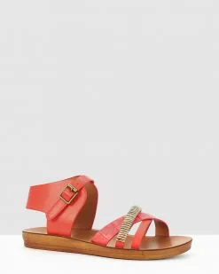 Los Cabos Benny Coral -Sandals Sales Shop http3A2F2Fstatic.theiconic.com .au2Fp2Flos cabos 1498 118689 4