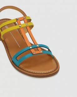 Los Cabos Inmar Orange Multi -Sandals Sales Shop http3A2F2Fstatic.theiconic.com .au2Fp2Flos cabos 1524 485069 4