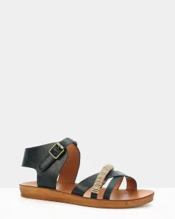 Los Cabos Benny Black -Sandals Sales Shop http3A2F2Fstatic.theiconic.com .au2Fp2Flos cabos 1607 559617 3