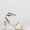 Manning Cartell Snap Shot Heels Gold