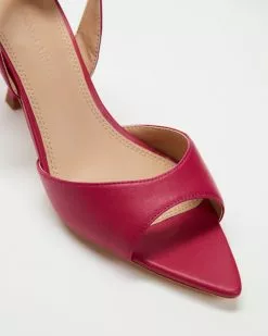 Manning Cartell Supercharged Peep Toe Sling Back Heel with Chain Pink -Sandals Sales Shop http3A2F2Fstatic.theiconic.com .au2Fp2Fmanning cartell 7942 1997331 4