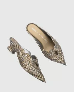 Melissa + Y/PROJECT Court Shoe Gold -Sandals Sales Shop http3A2F2Fstatic.theiconic.com .au2Fp2Fmelissa 1574 1334251 5