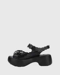 Melissa ＋ VIKTOR & ROLF Blossom Black -Sandals Sales Shop http3A2F2Fstatic.theiconic.com .au2Fp2Fmelissa 5467 7344341 3