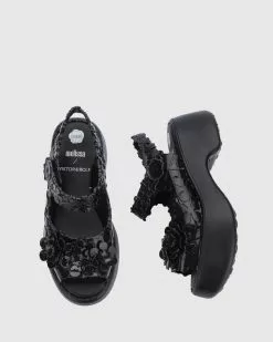Melissa ＋ VIKTOR & ROLF Blossom Black -Sandals Sales Shop http3A2F2Fstatic.theiconic.com .au2Fp2Fmelissa 5470 7344341 4