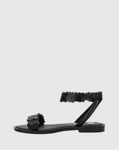 Melissa ＋ VIKTOR & ROLF Wave Blossom Black -Sandals Sales Shop http3A2F2Fstatic.theiconic.com .au2Fp2Fmelissa 8869 0061051 4