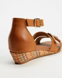 Mia Vita Hype Wedge Sandal Tan -Sandals Sales Shop http3A2F2Fstatic.theiconic.com .au2Fp2Fmia vita 1216 9131041 3