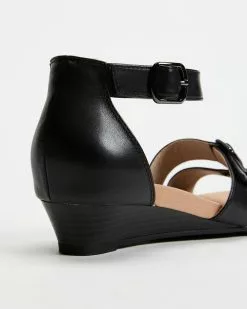 Mia Vita Hype Wedge Sandal Black -Sandals Sales Shop http3A2F2Fstatic.theiconic.com .au2Fp2Fmia vita 1223 7131041 3