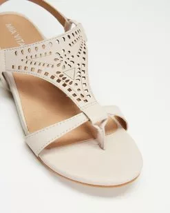 Mia Vita Maggie Flat Sandals Pebble -Sandals Sales Shop http3A2F2Fstatic.theiconic.com .au2Fp2Fmia vita 2018 1979931 3