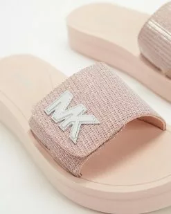 Michael Kors MK Platform Slides - Women's Soft Pink -Sandals Sales Shop http3A2F2Fstatic.theiconic.com .au2Fp2Fmichael kors 3107 6205041 3