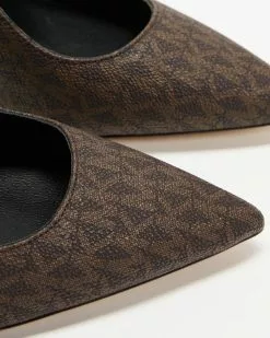 Michael Kors Cleo Slingback Brown & Black -Sandals Sales Shop http3A2F2Fstatic.theiconic.com .au2Fp2Fmichael kors 3935 2775931 3