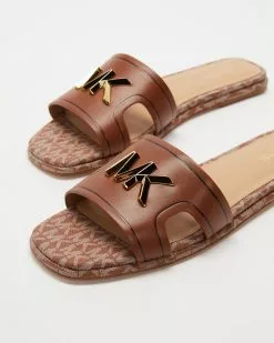 Michael Kors Kippy Slides Luggage -Sandals Sales Shop http3A2F2Fstatic.theiconic.com .au2Fp2Fmichael kors 4581 3720321 5