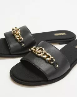Michael Kors Rina Slides Black -Sandals Sales Shop http3A2F2Fstatic.theiconic.com .au2Fp2Fmichael kors 5276 4405041 3