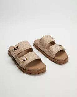 Michael Kors Stark Slides - Women's Camel