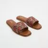 Michael Kors Sadler Slides Brown Multi