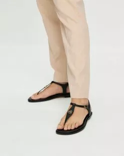 Michael Kors Mallory Thongs Black -Sandals Sales Shop http3A2F2Fstatic.theiconic.com .au2Fp2Fmichael kors 9270 5720321 2